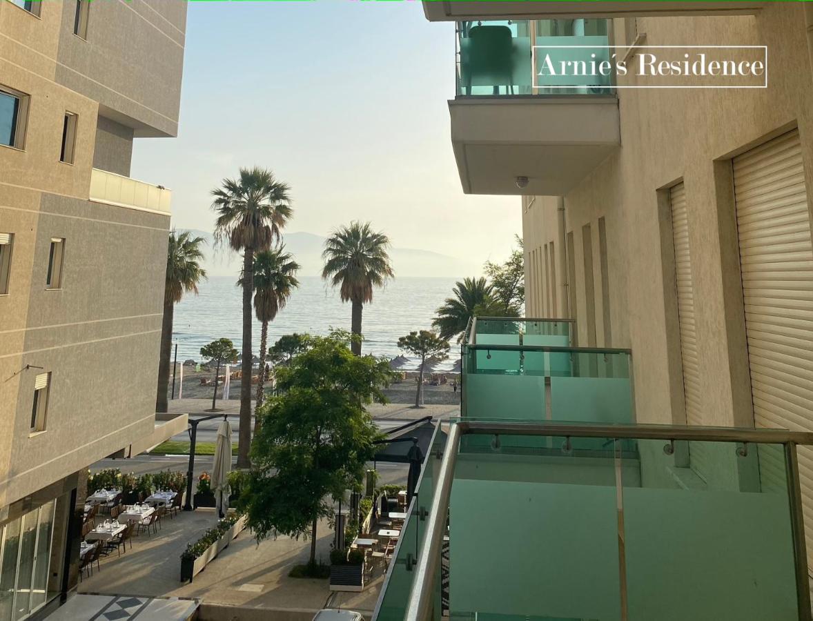 Arnie'S - Seaside Promenade Residence Vlorë Esterno foto